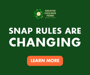 Greater Chicago Food Depository Ad